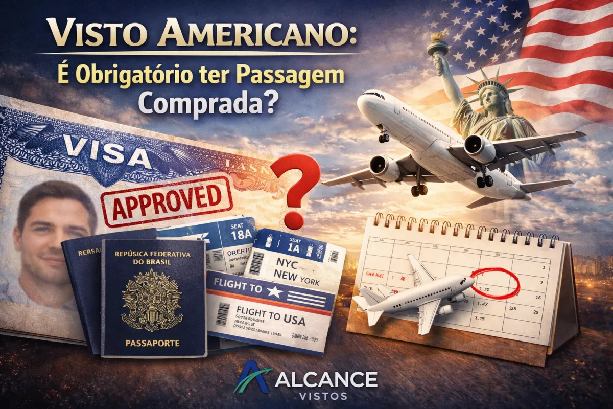 Imagem principal de Visto Americano: É Obrigatório ter Passagem Comprada?